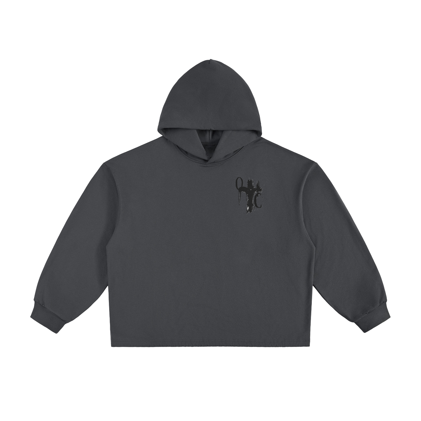 Essential Heavyweight Oversized Drawstring Hem Hoodie